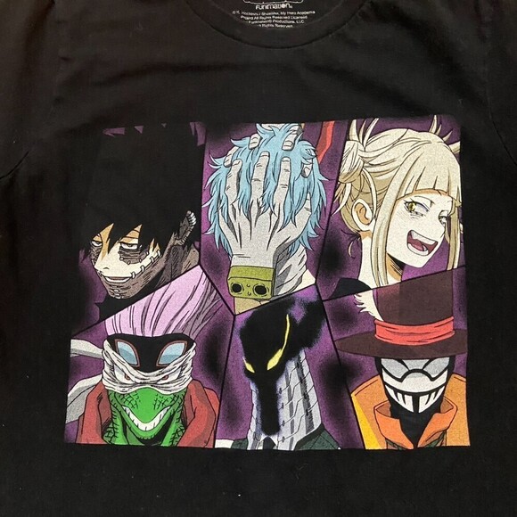 My Hero Academia Anime Funimation Cotton Graphic T-Shirt Men's Size XS - Picture 2 of 7